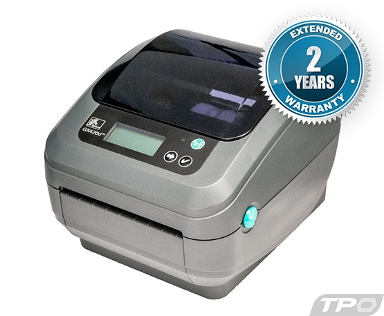 Zebra GX420D Thermal Label Printer GX-420D + Driver & Manual