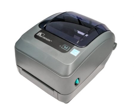 Zebra GK-420T Thermal Label Printer GK420T + Driver & Manual