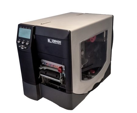 zebra 450 printer setup