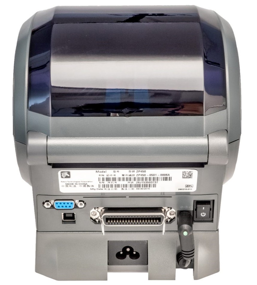 Zebra ZP450 thermal label printer making UPS label printing easy